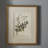 "Green Floral Botanical Study" by Grace Feyock Matted Distressed Gold Framed Graphic Art 