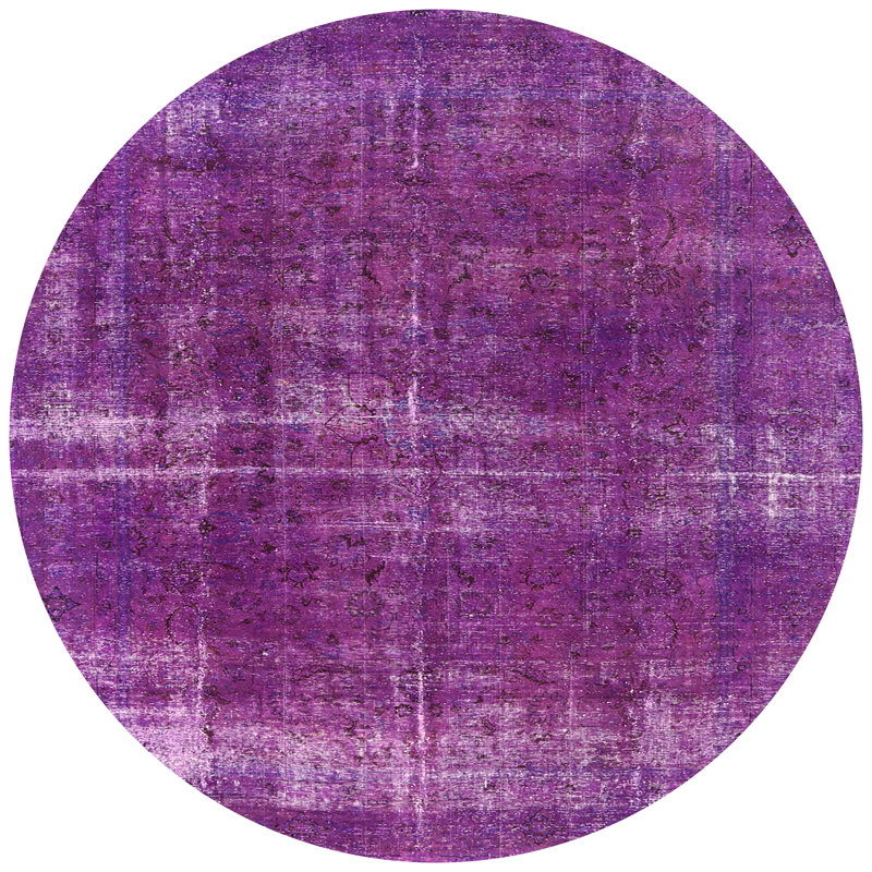 Tapis mauve, Rond 4 pi