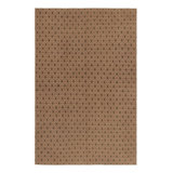 Vintage Distressed Rug, Beige-Brown With All-Over Floral Patterns – Rug & Kilim