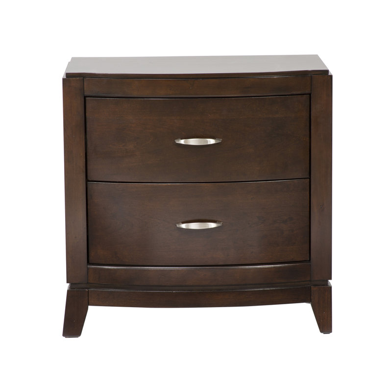 Areford 2 Drawer Nightstand