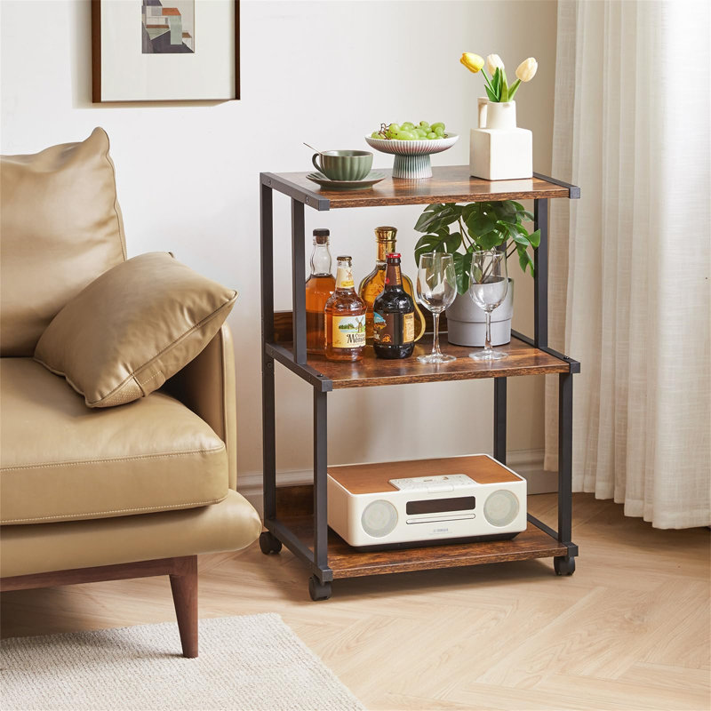 75cm H x 50cm W Printer Stand with Wheels