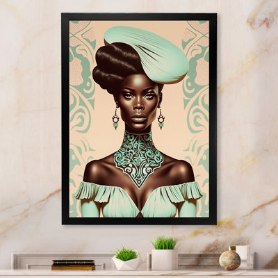 " Beautiful Retro African American Model II "