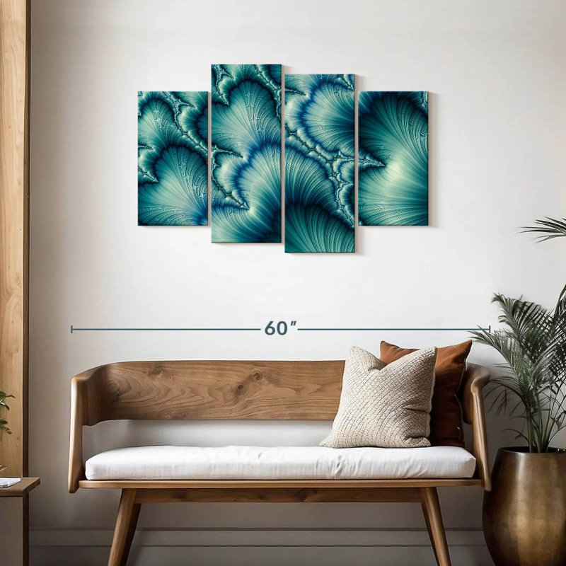Avery Petals Digital Abstract, 27" H x 43" W