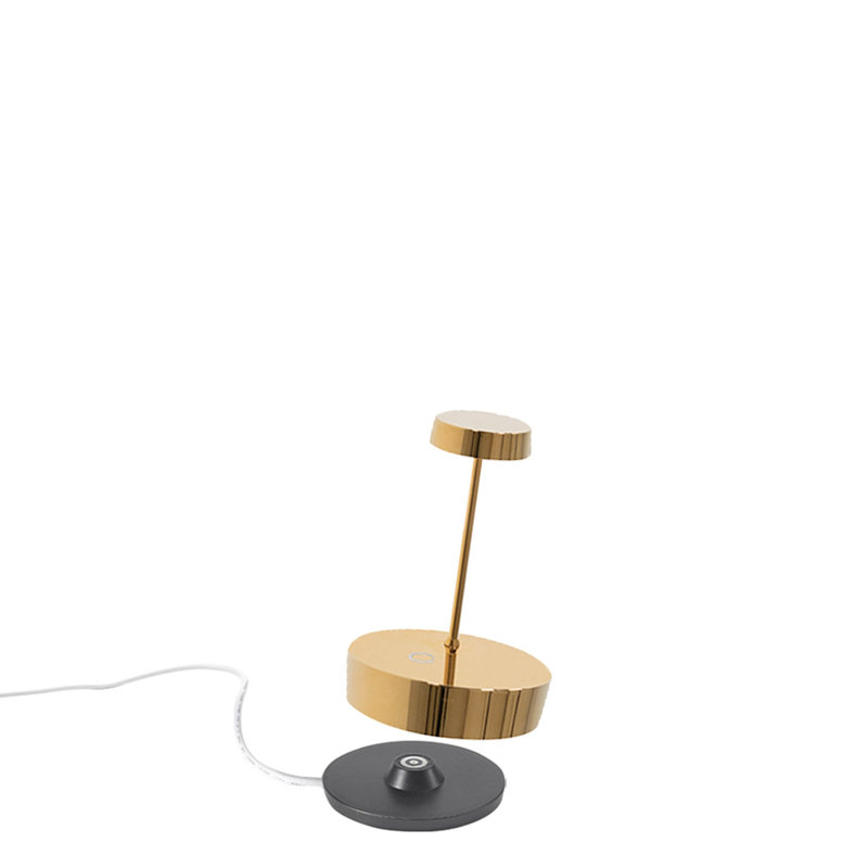 Swap Pro Mini Table Lamp, Glossy Gold