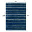 Tapis bleu marine / crème Rocus-19598921
