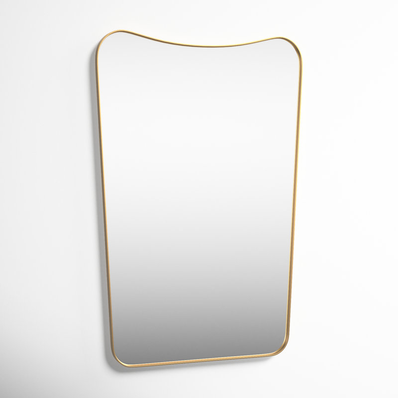Adna Metal Curved Wall Mirror