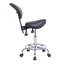 Chaise avec tabouret et dossier pivotant