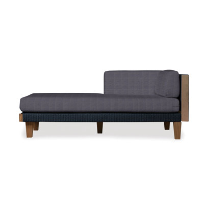 Catalina Outdoor Teak Chaise Lounge