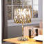 Lampe de table en faux suède à imprimé tigre avec installation facile et design durable