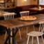X-Shaped Design Kitchen Table,Dining Table,Computer Desk