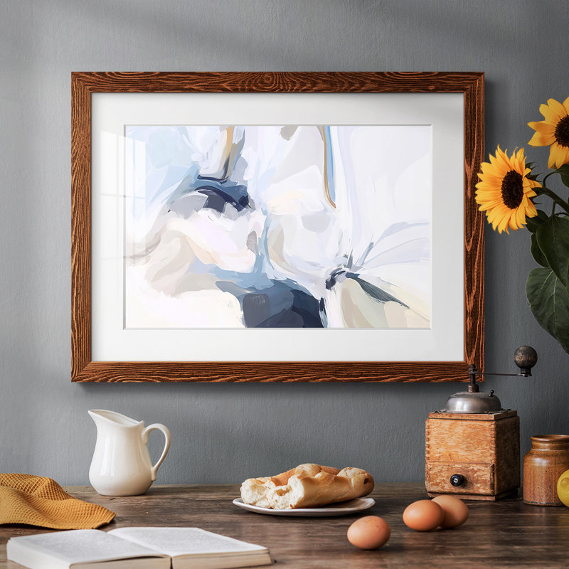 Fresh Air I, reproduction d'art encadrée, Érable, H 18 po x l 26 po x P 1,5 po