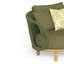 Causeuse d'extérieur en tissu avec coussins Sunbrella® de 58,27 po Sharifa-267851791