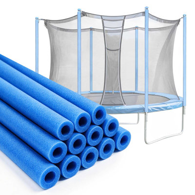 Douilles en mousse pour trampoline de 12 pièces Yescom, housses de trampoline en PVC pour l'extérieur de 1,26 pouce de diamètre intérieur, protecteurs de ressort de trampoline personnalisables