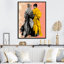 «Black Avant Garde Girls Fashion» - art mural tendance