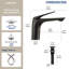 EVERSTEIN Basin Mixer Tap with Pop-Up Waste-134002611