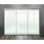 3 portes de placard coulissantes en verre givré, paravent-55388103-55388107