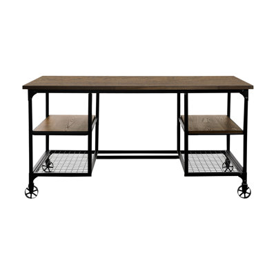 Bureau d'écriture 1Pc avec 4 roulettes