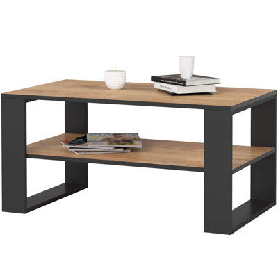Shaian Four Leg Coffee Table with Storage