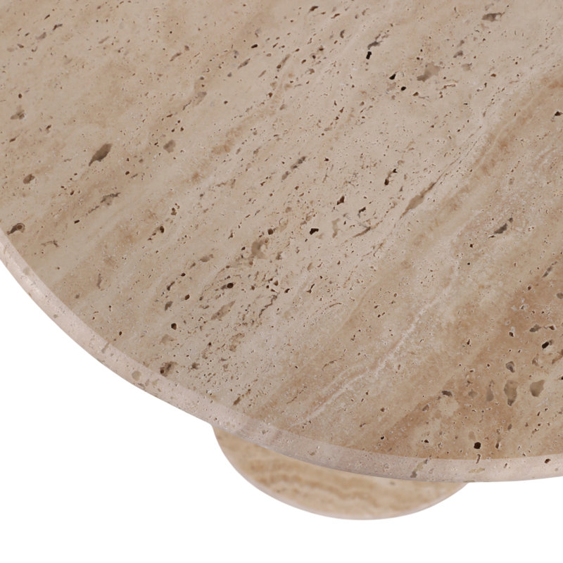 Table d'appoint Altrincham Modern Travertine