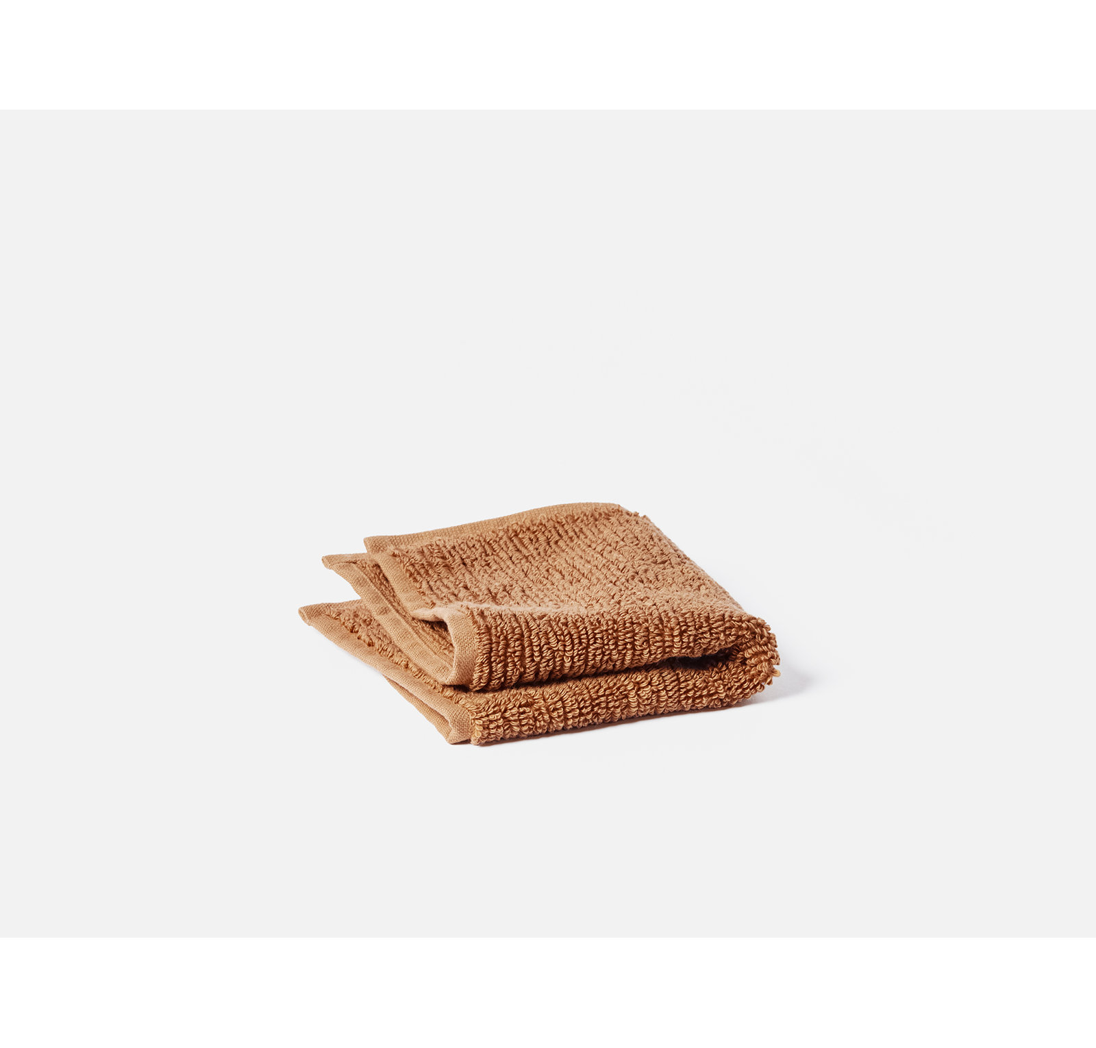 Temescal 6-Piece Organic Cotton Towel Set, Wash Cloth, Ginger