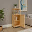 Armoire de rangement multi-scène à une seule porte et grande capacité avec tablettes intégrées pour un rangement pratique