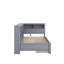 Lit de jour en bois avec tiroirs, tablette et port USB-2138446699-2138446701