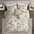 Luxury 7 Piece Bedding Sets King Polyester Modern Gray For Home