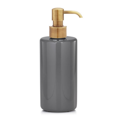 Domus Smoke Gloss Soap / Lotion Dispenser