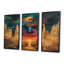 Dailany - Ensemble d'art mural collage abstrait-108456150-108456155