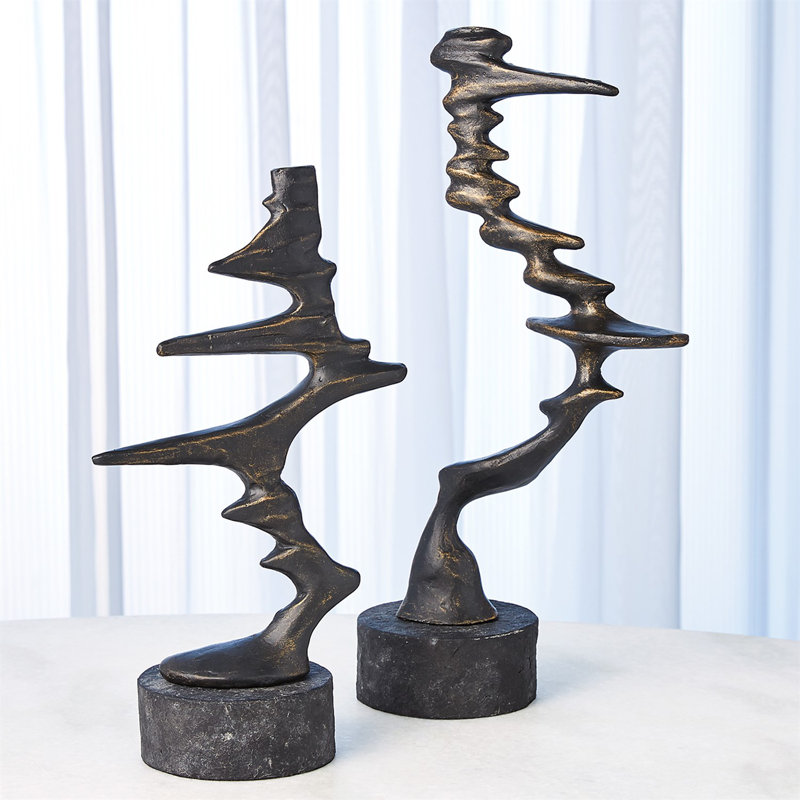 Wind Blown Sculpture-Sm, Bronze