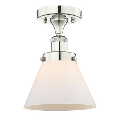 Plafonnier semi-encastré 1 lumière Cone
