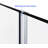 45'' - W x 72'' H Pivot Door Frameless Tub Door with