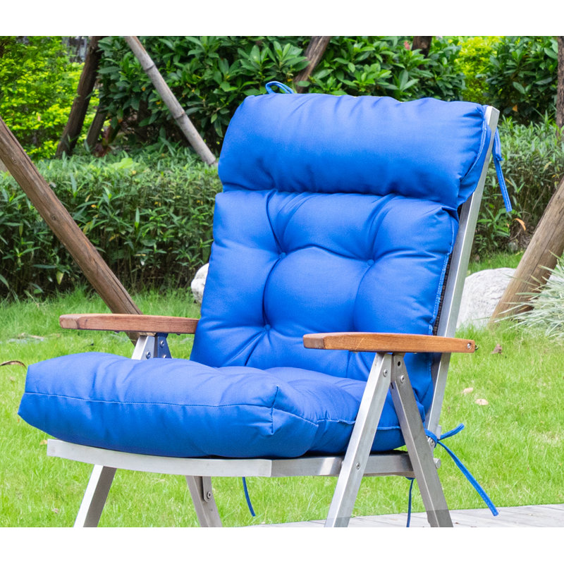 Cassella Outdoor 4'' Seat Cushion, Royal Blue