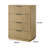 Commode 4 tiroirs