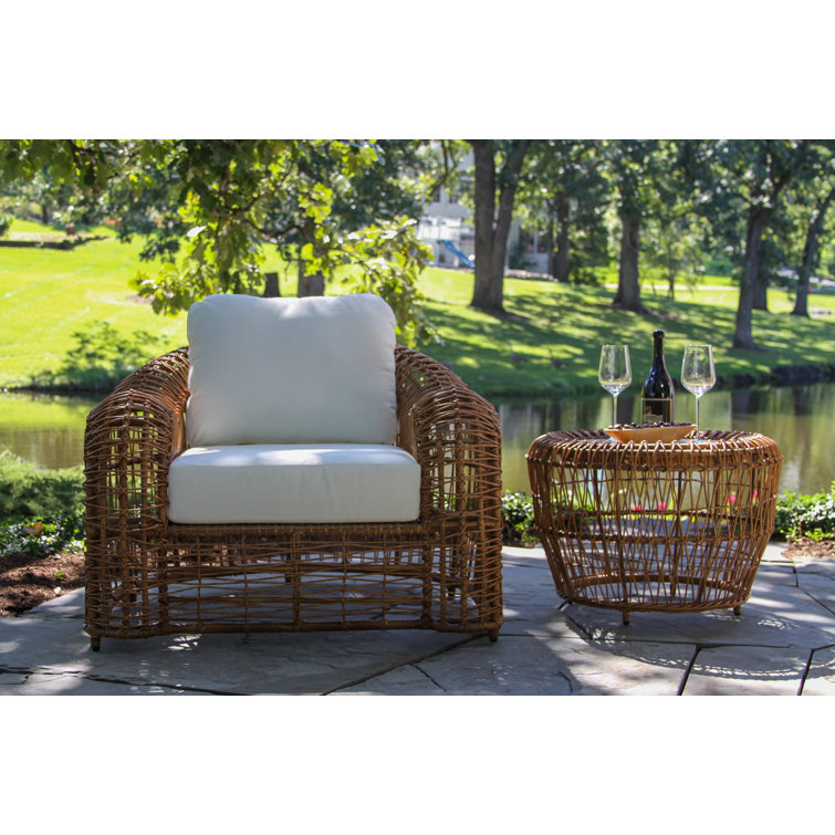 Alyshia 5 Piece Sofa Seating Group with Sunbrella Cushions
