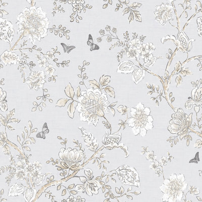 Piumafua 10m x 52.8cm Matte Wallpaper Roll