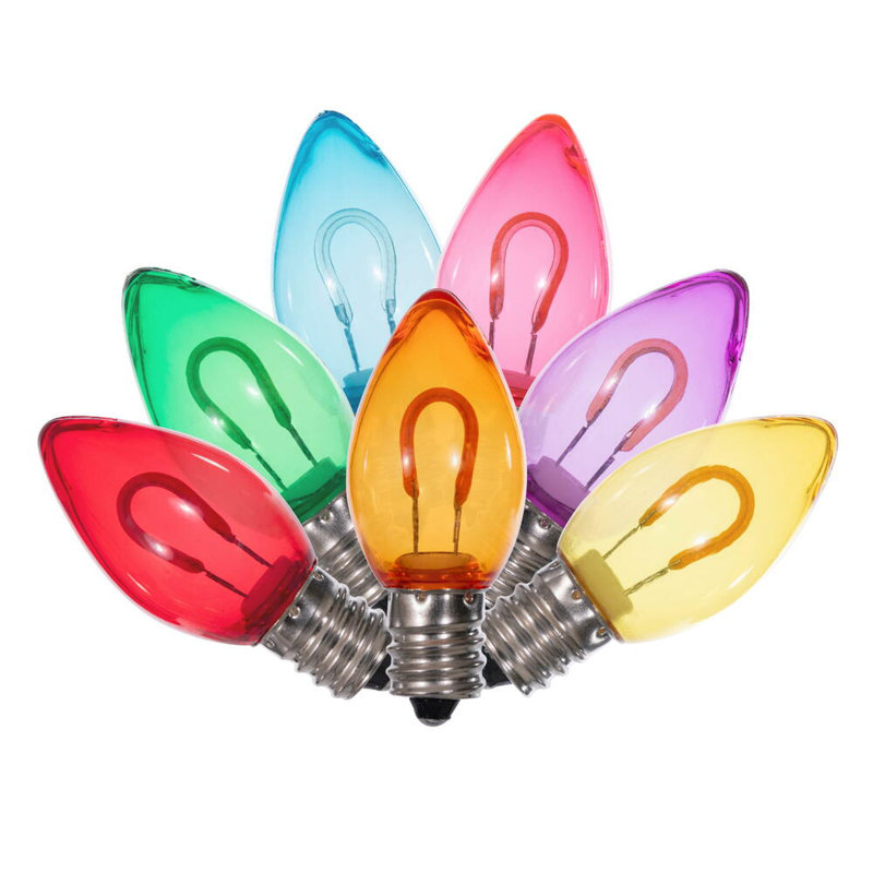 Ampoule multi filament en U transparent Red Barrel Studio®, 25 / sac, H 2 pi x l 0,75 pi x P 0,75 pi