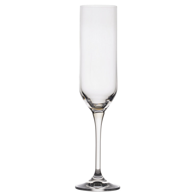Mikasa Upton Flute Glasses, Set Of 4, 8 Ounce