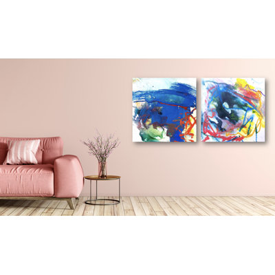 Mineral Series 2 Set II by John Beard - Artist Enhanced Canvas Print
