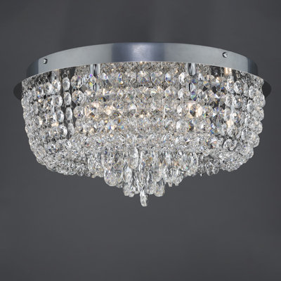 Dovray Crystal Flush Mount