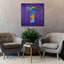 «Epic Graffiti» «T» par Design Turnpike, estampe numérique sur toile, 37 po x 37 po