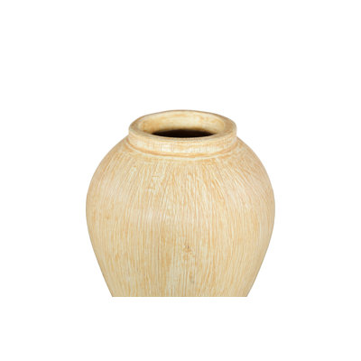 Canary Wash Vase, Yellow, Globe