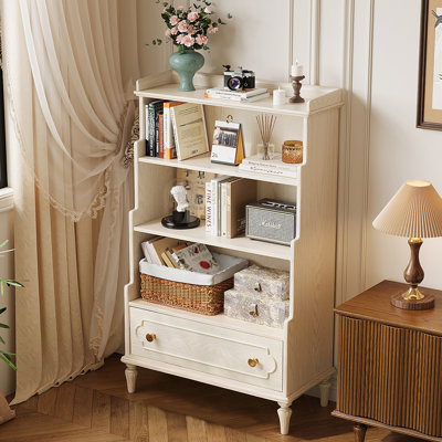 French style romantic storage bookcase