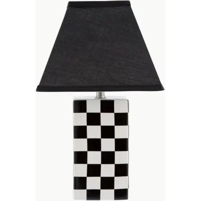 Lampe de table Erath, Noir, Black