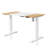 Kenbridge Adjustable Metal Base Standing Desk-1257008539