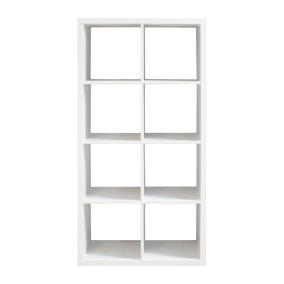 Smart Cube 8-Cube Organizer Storage With Opened Back Shelves