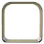 Support de rangement pour bois de chauffage en acier galvanisé avec rebord caoutchouté
