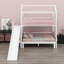 Structure de lit superposé avec glissade et escalier de rangement intégré Playful House-1919365140