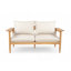 Causeuse d'extérieur en bois d'acacia Terassi