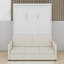 Lit escamotable double pleine grandeur avec coussin-728940599